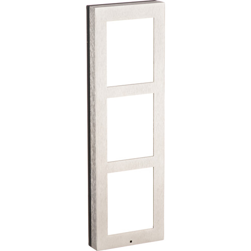 2N Surface Frame for Three IP Verso Modules (Nickel)