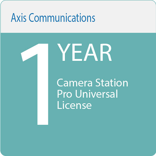 Axis Communications Camera Station Pro Universal License (1 Year)