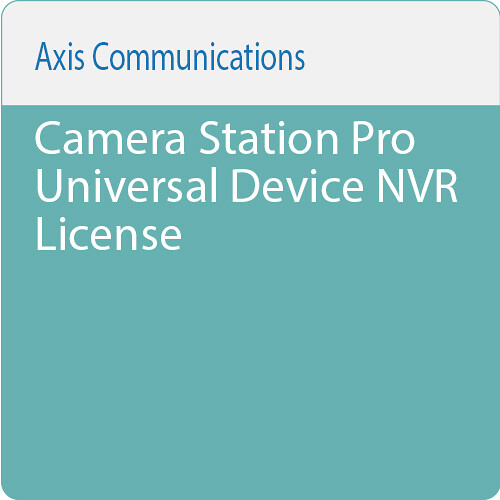 Axis Communications Camera Station Pro Universal Device NVR License
