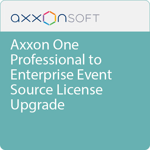 AxxonSoft AO-DEVU-P2E Axxon One Professional to Enterprise Event Source License Upgrade