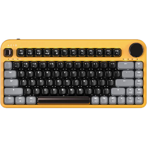 AZIO IZO Wireless Keyboard Series 2 (Golden Iris) IK412 B&H