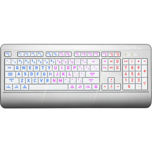 AZIO KB540 Antimicrobial Wired Keyboard (Mac)