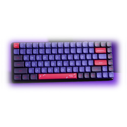 AZIO Cascade Regular XDA Keycaps (Neon Flux) KCCRC007 B&H Photo