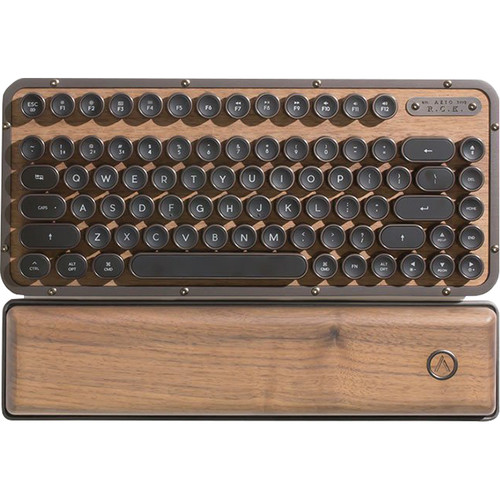 AZIO Elwood Retro Compact Keyboard MK-RCK-W-01-US B&H Photo Video