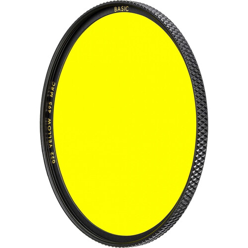 B+W #495/022 Yellow MRC Basic Filter (52mm)