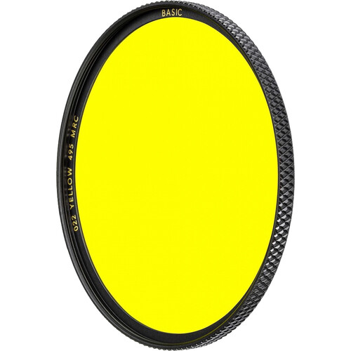 B+W #495/022 Yellow MRC Basic Filter (67mm)