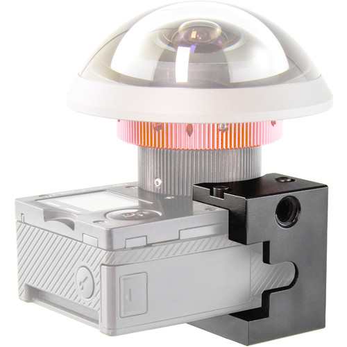 Back-Bone Gear Fisheye Mount for Ribcage-Modified GoPro HERO4