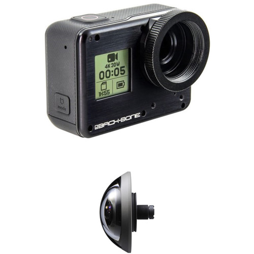 Back-Bone Gear Ribcage H6PRO Modified GoPro HERO6 Black Kit with Entaniya 280° Fisheye Lens