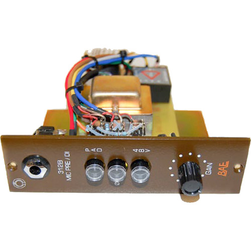 BAE Audio 312B - Mic Preamp, 500 Series Module