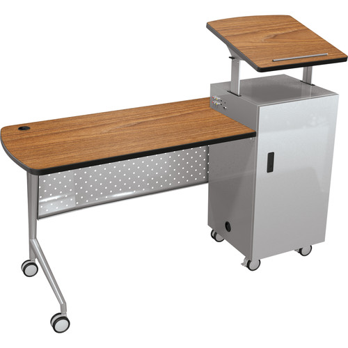 Balt Trend Podium Desk (Nepal Teak)