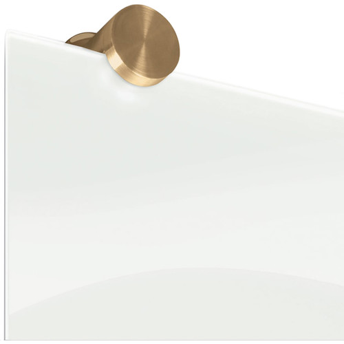 Balt Brass Finish Mounts for 4 x 4' Visionary Board (4-Pack)