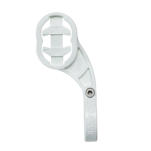 Bar Fly 2.0 Handlebar Mount for Garmin Cycling Computer (White)