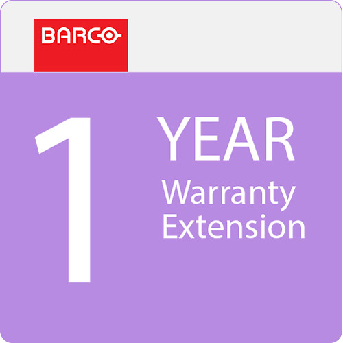 Barco 1-Year Warranty Extension for UDX Series Projectors