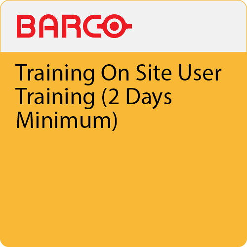 Barco Training On Site User Training (2 Days Minimum)