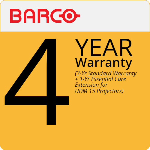 Barco UDM 15 - Essential Care +1 (4-Year)