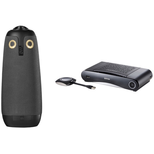 Barco CS-100 ClickShare Wireless Presentation System and 360° Video Conferencing Kit