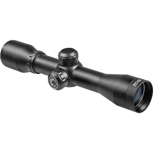 Barska 4x32 Contour Scope (Matte Black, Clamshell Packaging)