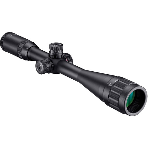 Barska 4-16x40 AO IR Blackhawk Riflescope (Red-Green Illuminated Mil-Dot Reticle, Matte Black)