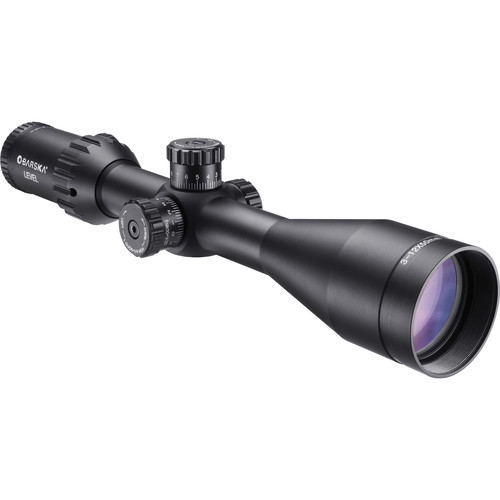 Barska Level Series 3-12x50 Riflescope with Red-Green Illuminated MOA Reticle (Black Matte)