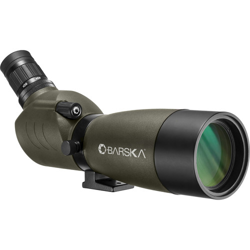 Barska Blackhawk 20-60x60 Spotting Scope (Angled Viewing, Green)