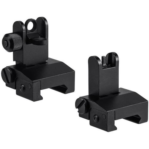 Barska Flip-Up Tactical Sight Set (Matte Black)