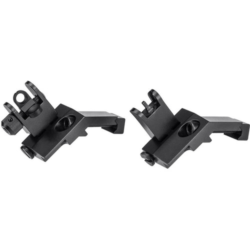 Barska Flip-Up 45-Degree Offset Sight Set (Black Matte)