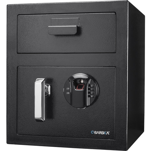 Barska Biometric Keypad Depository Safe (Black)