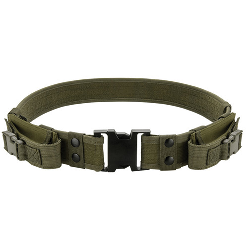 Barska CX-600 Loaded Gear Tactical Belt (OD Green)