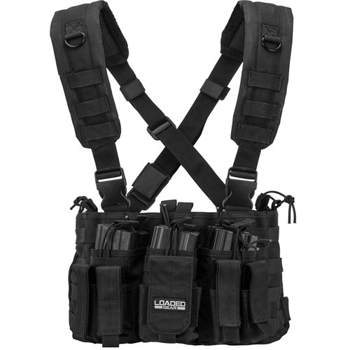 Barska Loaded Gear VX-400 Tactical Chest Rig (OD Green)