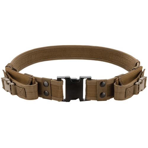 Barska CX-600 Loaded Gear Tactical Belt (Dark Earth)