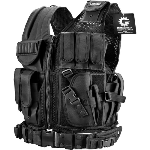 Barska VX-200 Loaded Gear Tactical Vest (Plus Size)