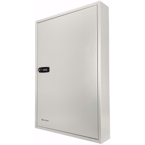 Barska 160 Position Key Cabinet with Combination/Key Lock (Gray)