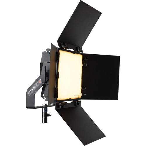 BB&S Lighting Area 48 LED Soft Fixture with Interchangeable Phosphor Technology (Black, 3200K, 5600K, and Chroma Blue)