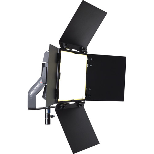 BB&S Lighting Area 48 LED Soft Fixture with Interchangeable Phosphor Technology (Black, 3200K)