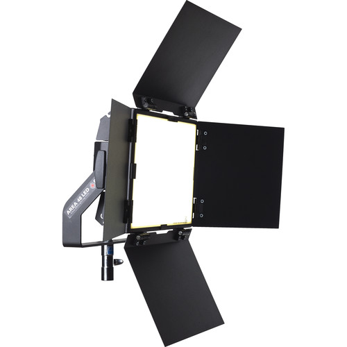 BB&S Lighting Area 48 LED Soft Fixture with Interchangeable Phosphor Technology (Black, 5600K)