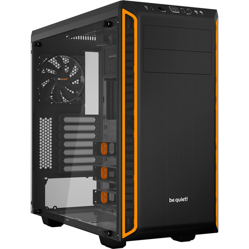 be quiet! Pure Base 600 Mid-Tower Case (Window, Orange)
