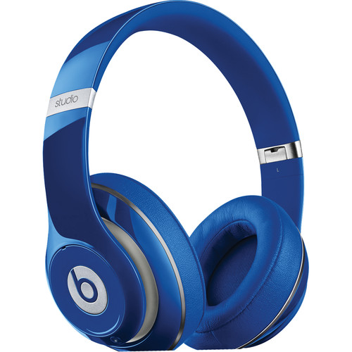 Beats 青色 Beats Studio Headphones Ear the Over Cancelling Noise Wireless Pro ヘッドホン