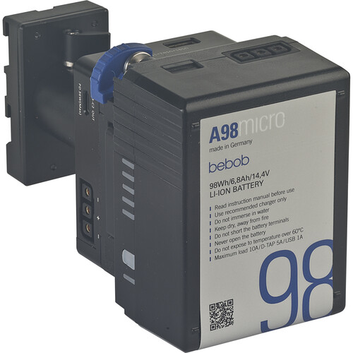 bebob Micro A-Mount to BP-U Battery Adapter for Sony and Blackmagic PYXIS