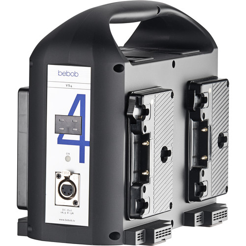 bebob 4-Channel Simultaneous Charger (Gold Mount)