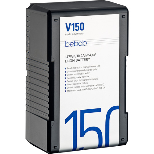 bebob V150 14.4V, 147Wh V-Mount Li-Ion Battery