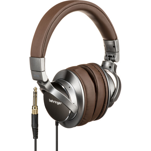 Behringer BH 470 Compact Studio Monitoring Headphones (Brown)