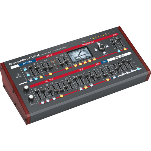Behringer DEEPMIND 12XD True Analog 12-Voice Polyphonic Desktop Synthesizer with Tablet Remote and Wi-Fi