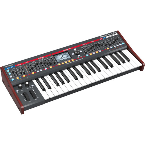Behringer DeepMind 6 アナログシンセサイザー 専用ケース付 Behringer DEEPMIND 6X Analog 37-Key 6-Voice 0722-ACJ86-US1 B&H