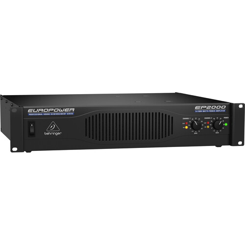 Behringer Europower EP2000 2000W Stereo Power 0105-AAL86-US1 B&H