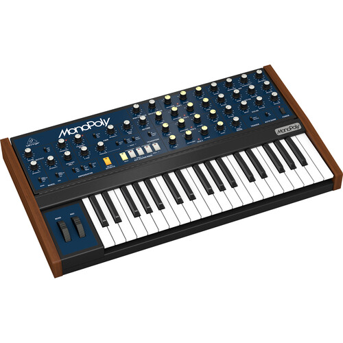 Behringer MonoPoly Analog 4-Voice Polyphonic Synthesizer