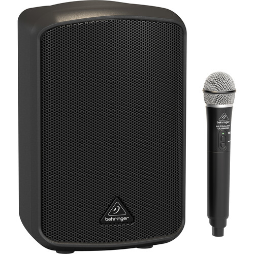 Behringer Europort MPA100BT Battery-Powered 6" PA Speaker with ULM Wireless Mic and Bluetooth Audio