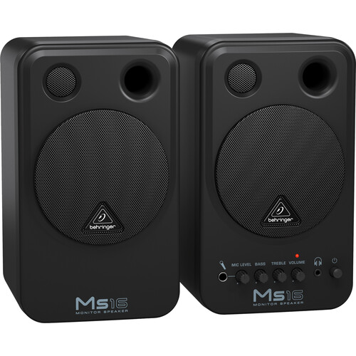 Behringer MS16 Active 16W Personal Monitor Speakers