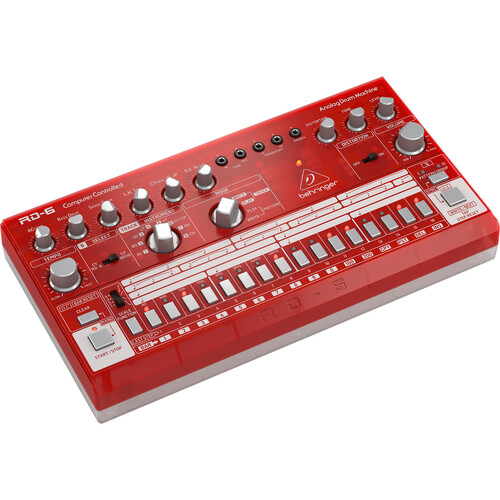 Behringer RD-6-SB Analog Drum Machine (Strawberry)