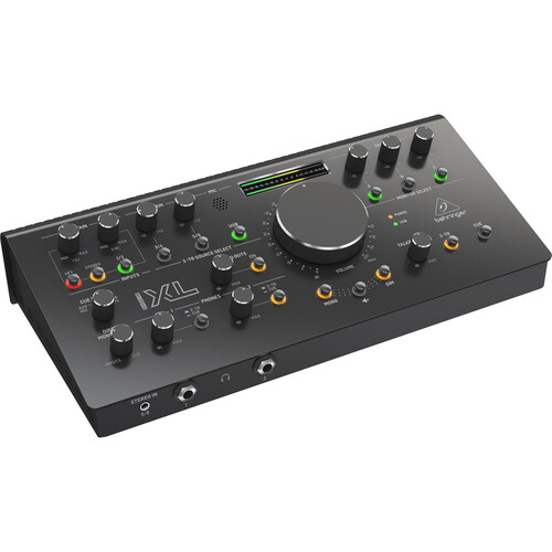 Behringer STUDIO XL High-End Studio Control and Communication Center with Mic Preamps, 2x4 USB Audio Interface, and Stereo VCA