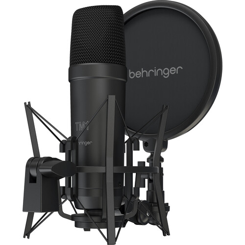 Behringer TM1 Large-Diaphragm Cardioid Condenser Microphone (Dark Edition)